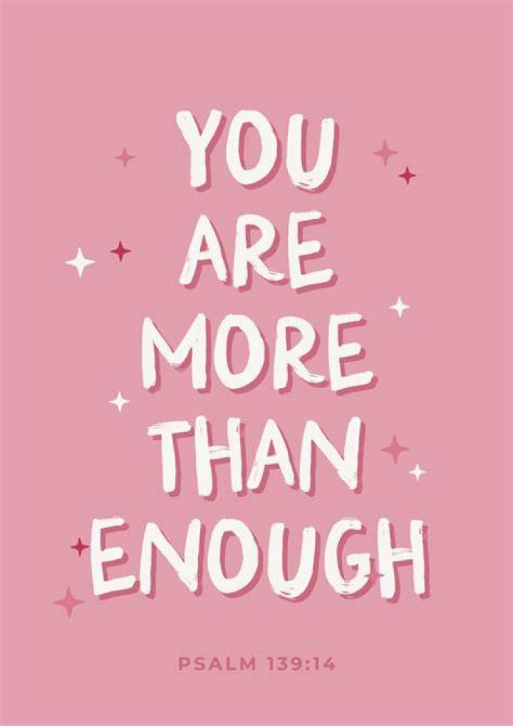 Are more than sufficient?