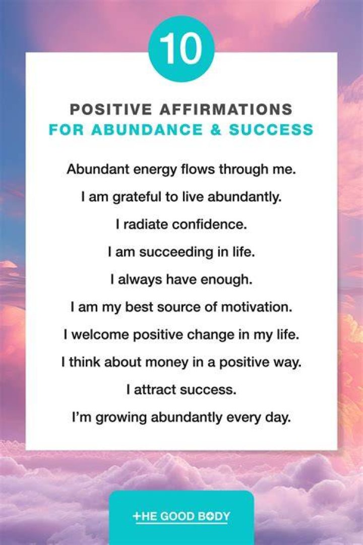 Should i write down my affirmations?